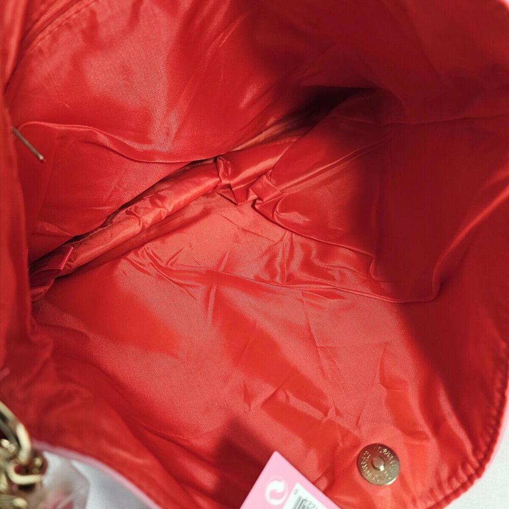 Juicy Couture Women's Tote Bag Shopper Shopping Purse Pink Gold - Picture 13 of 13